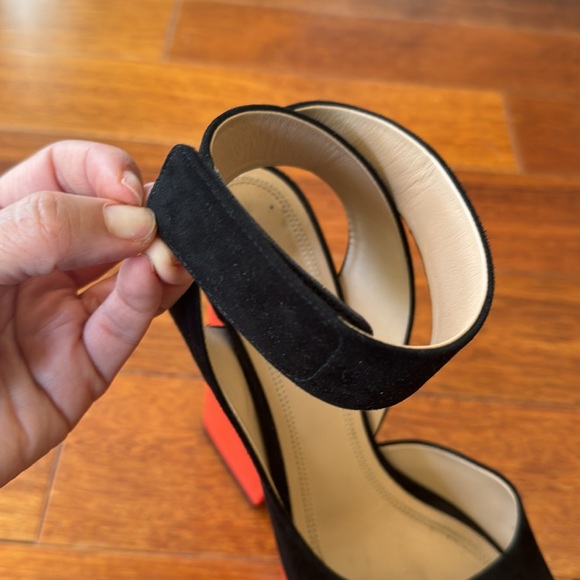 OLD CELINE (phoebe philo) beautiful platform heels SZ 37 (US 7) - Picture 2 of 6